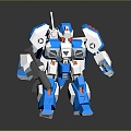 Mecha Warrior Mecha Soldier Machine Armor Mechanical Armor 3d model