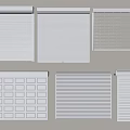 Various Roller Shutter Designs With Different Patterns For Home And Office