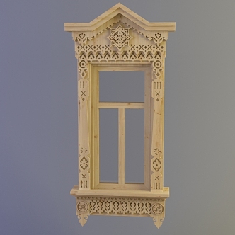 casement window 3d model