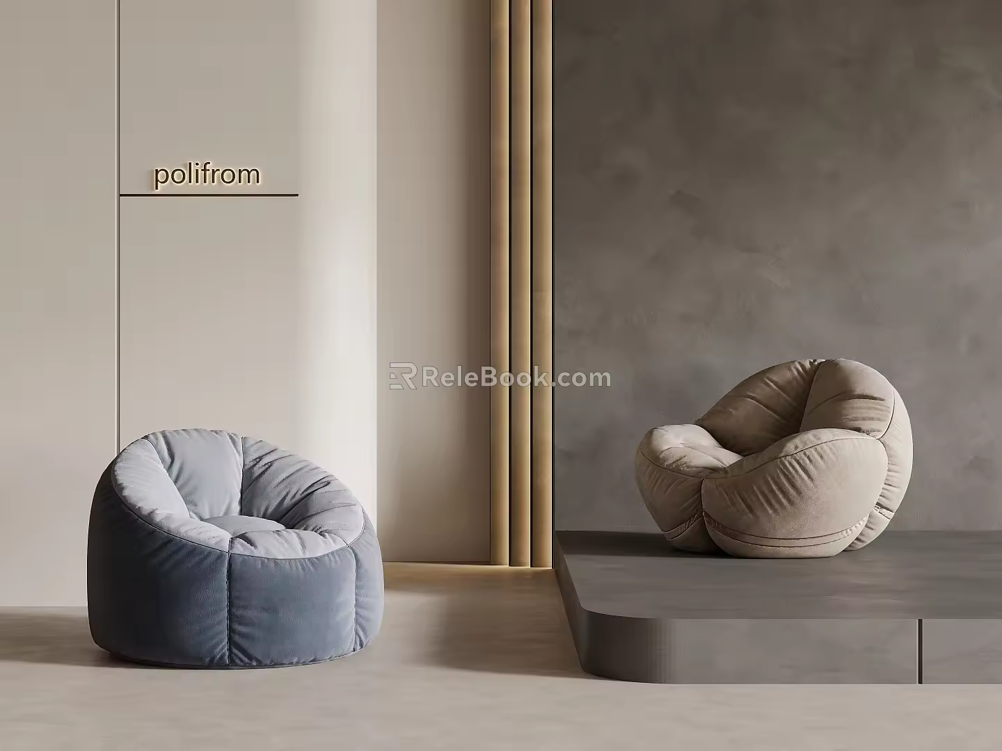 Leisure sofa lazy sofa 3d model