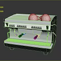 Coffee machine Automatic coffee machine Semi-automatic coffee machine Drip coffee machine Mocha coffee machine 3d model