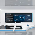 GEELY Exhibition Hall Showcasing XC-25 Digital Display Screen and Aircraft Model