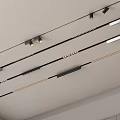 Modern Track Spotlights Embedded Magnetic Lights Linear Lights Steering Spotlights Downlight Bucket Lights Grid Duct Lights 3d model