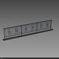 Sturdy Metal Fence With Ornate Decorative Patterns For Outdoor Balcony Railing Design