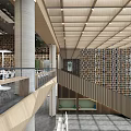 Library 3d model