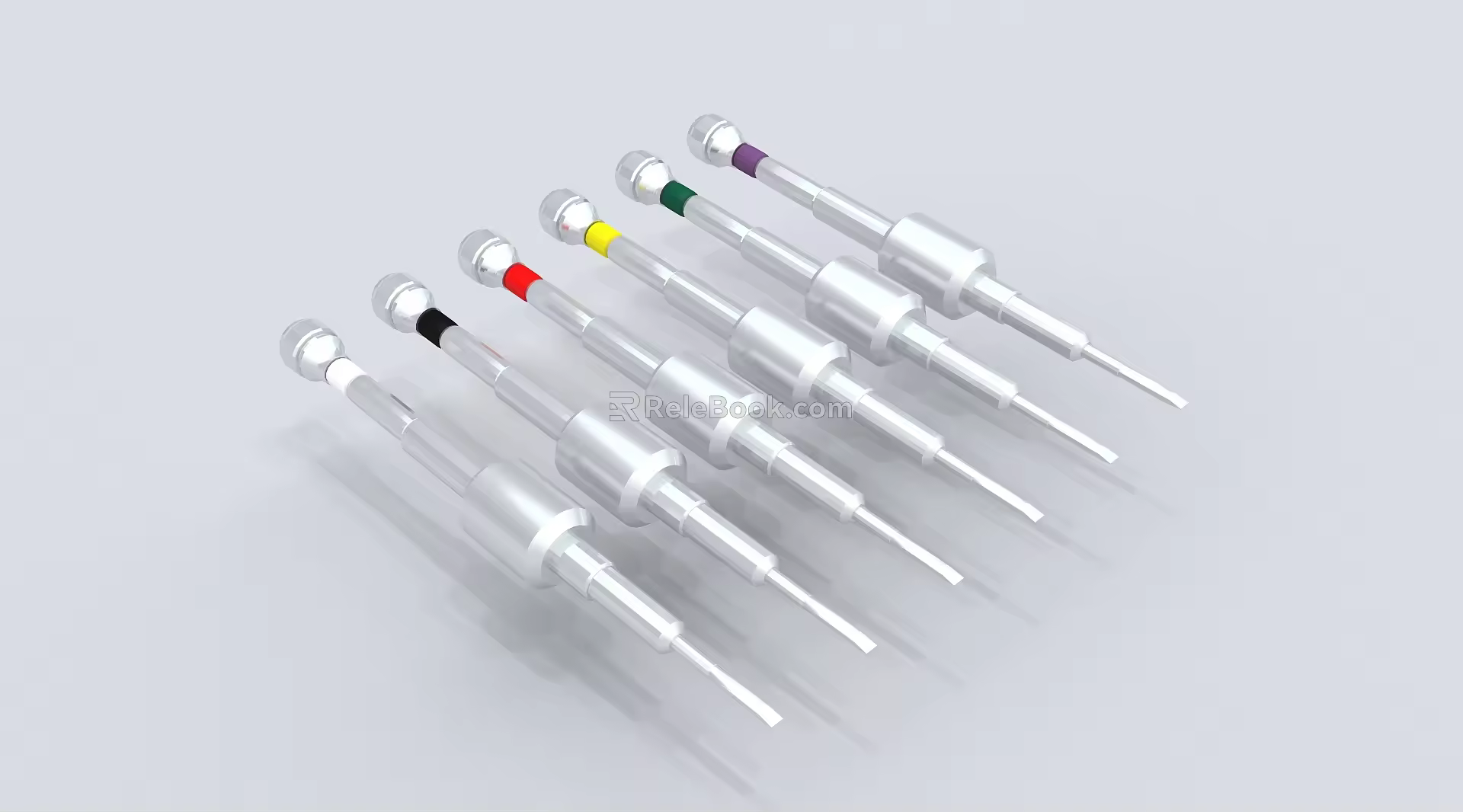 Screw Tool Maintenance Tool Flat Screw Knife 3d model