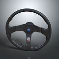 Hyundai steering wheel car steering wheel auto parts 3d model