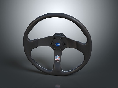 Hyundai steering wheel car steering wheel auto parts 3d model