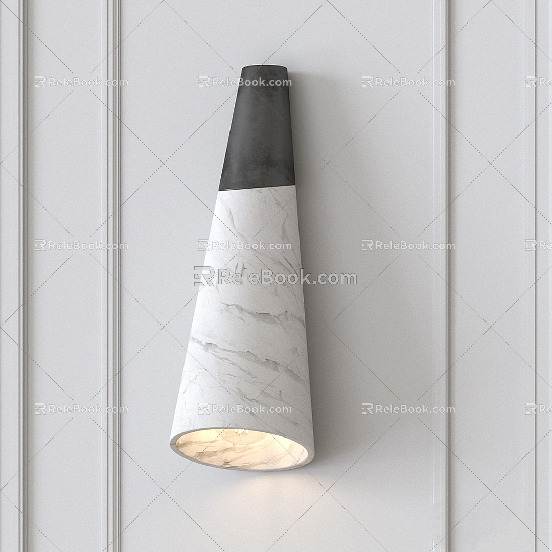 modern wall lamp lamp wall lamp 3d model