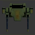 Mech Warrior Mech Soldier Machine Battlearm Mechanical Battlearm Machine Fighter Robot 3d model