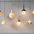 Modern chandelier 3d model