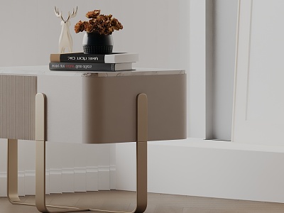 Modern Bedside Cabinet model