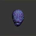 Advanced Illuminated Medical Device for Brain 3D Anatomical Visualization in Neuroscience Education