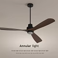 Antique American Style Annular Pendant Light with Classic Design and Warm Illumination