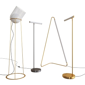 Floor Lamp Simple Floor Lamp Metal Floor Lamp 3d model