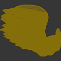 Detailed Fantasy Creature Arm 3D Model With Sharp Spikes And Muscular Design