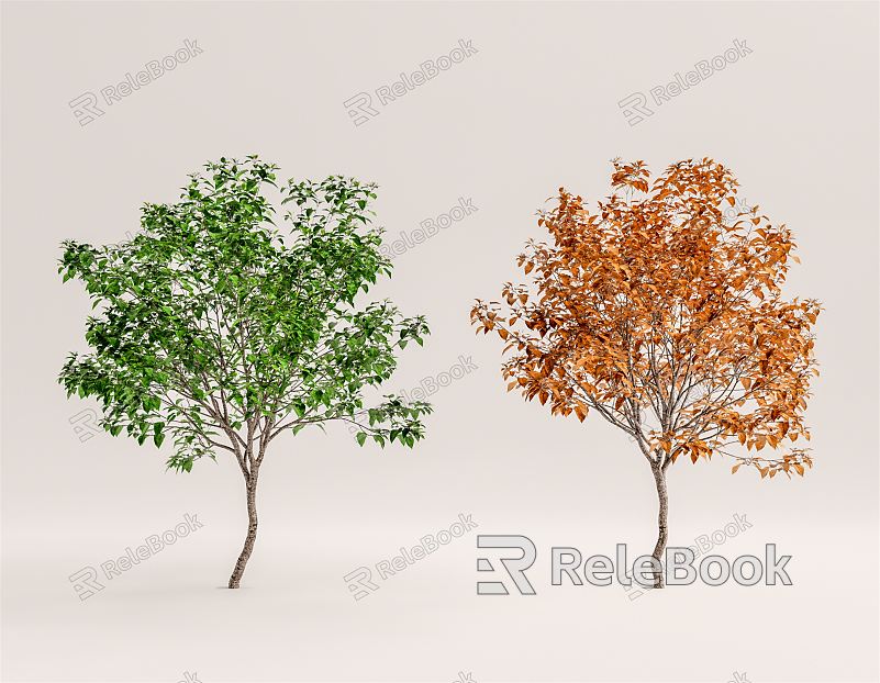 Modern Tree Landscape Tree model