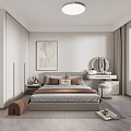 Modern Bedroom 3d model