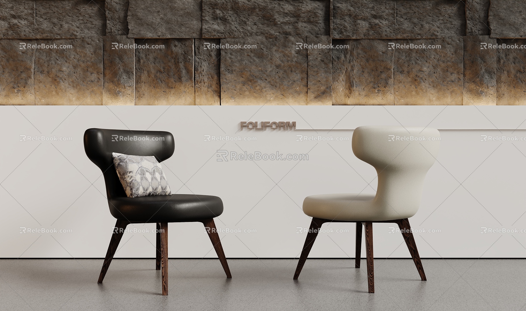 Modern Leisure Chair 3d model