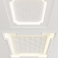 European-style ceiling 3d model