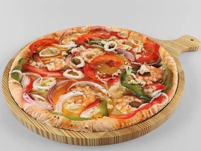 Pizza 3d model
