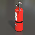 Fire Extinguisher Handheld Fire Extinguisher Small Fire Extinguisher Low Face Number Low Model Simple Model Game Sub-era Film and Television Level Super Realistic High Precision 3d model