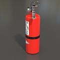 Fire Extinguisher Handheld Fire Extinguisher Small Fire Extinguisher Low Face Number Low Model Simple Model Game Sub-era Film and Television Level Super Realistic High Precision 3d model