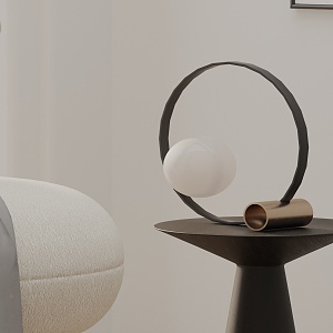 Table lamp 3d model