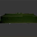 Green Round Military Weapon AKREP PRO Model With Central Knob And Label