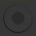 Tactical Gray Cylindrical Weapon Silencer With Military Grade Build And SILENCER Text