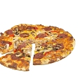 Pizza Western Food 3d model