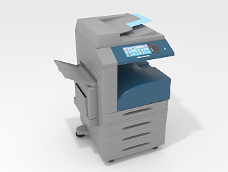 Modern Printers 3d model