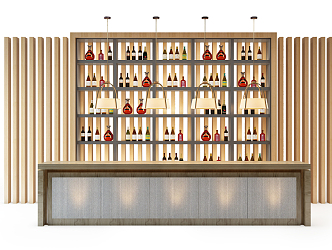 Bar 3d model