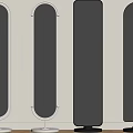 Modern mirror Floor mirror Full-length mirror 3d model
