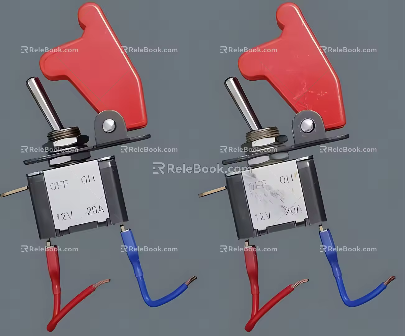 Modern Missile Switch Modern Realistic Device Switch Missile Switch 3d model