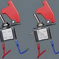 Modern Missile Switch Modern Realistic Device Switch Missile Switch 3d model