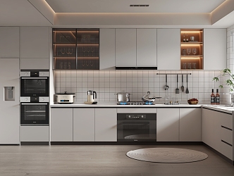 Modern Kitchen 3d model