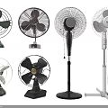 Different Types of Air Cooler Fans Including Standing and Table Models with Modern Design
