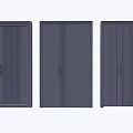 Single door 3d model