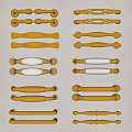 Various Stylish Cabinet Handles With Brass Gold And White Designs For Drawers Cabinets