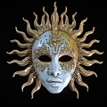 Sol Mask Metal Mask Women Mask 3d model