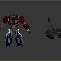 Transformers Gauda Warrior Gauda Mech Warrior Mech Soldier Machine Armor Mechanical Armor 3d model