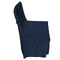 Navy Blue Velvet Upholstered Dining Chairs for Modern Home Dining Room Decor