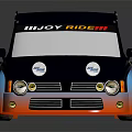 BILOY RACING Blue Red Number 5 Racing Car With Spoiler And Wheels