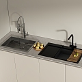 Kitchen sink 3d model