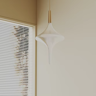 Modern chandelier 3d model