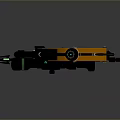Crossbow Mechanical Crossbow Shift Bow and Arrow Shoot Far Equipment Weapons High-tech Crossbow 3d model