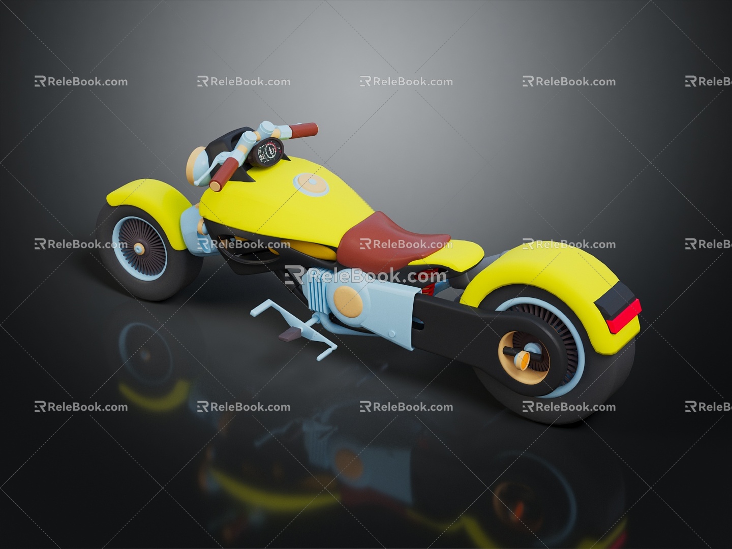 Modern Motorcycle Jet Motorcycle Sci-Fi Motorcycle Concept Motorcycle 3d model