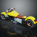 Modern Motorcycle Jet Motorcycle Sci-Fi Motorcycle Concept Motorcycle 3d model