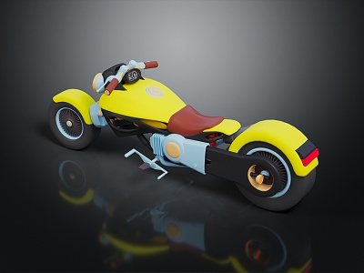 Modern Motorcycle Jet Motorcycle Sci-Fi Motorcycle Concept Motorcycle 3d model